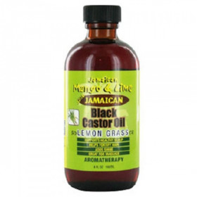 Jamaican Mango & Lime Black Castor Oil With Lemon Grass 4oz Jamaican Mango & Lime Black Castor Oil With Lemon Grass 4oz